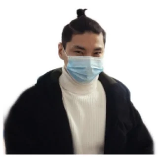 😷 emoji Otepbergen Ayan vibes Telegram sticker 14 of 29