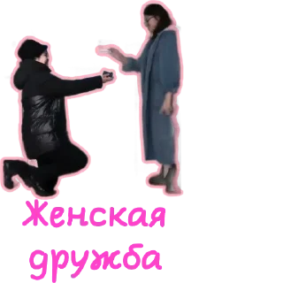 👩‍❤️‍👩 emoji Они Telegram sticker 24 of 44
