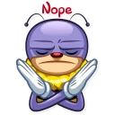🙅 emoji Ben The Bee Telegram sticker 15 of 30