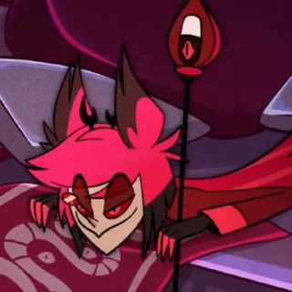 😏 emoji Alastor Telegram sticker 16 of 120