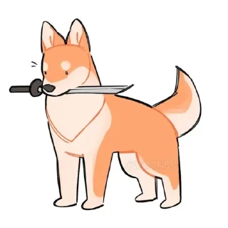 🦊 emoji <3 Fox ♡ Telegram sticker 5 of 31