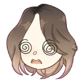 😵 emoji Ульянка 🐝 Telegram sticker 8 of 14