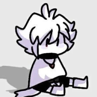 ⚪ emoji XChara :: @info_ush :: @Undertale_sweet_home Telegram sticker 7 of 90