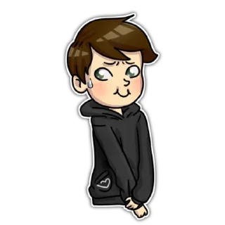 🙈 emoji Пёс лайкос и команда Telegram sticker 3 of 15