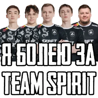 🖤 emoji TEAM SPIRIT PUBG MOBILE Telegram sticker 5 of 11