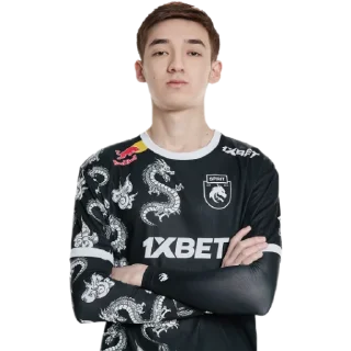 🖤 emoji TEAM SPIRIT PUBG MOBILE Telegram sticker 10 of 11