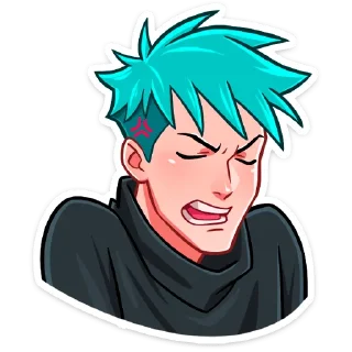 😬 emoji Ниндзя Изаму :: @stickroom Telegram sticker 6 of 20