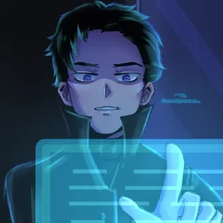 😐 emoji Войд 😈 Telegram sticker 10 of 11