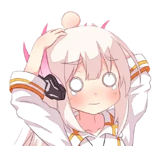 😢 emoji :няш 𔘓 ‧₊˚ 「 @wexsavi 」 Telegram sticker 19 of 21
