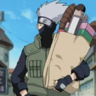 🤩 emoji Kakashi ahhh Telegram sticker 20 of 49