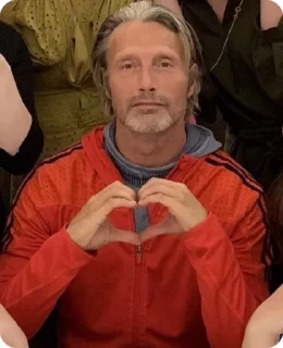 ❤️ emoji Hannibal the cannibal Telegram sticker 24 of 31