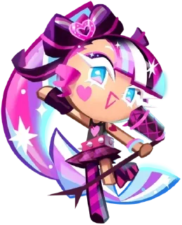 🎤 shining glitter cookie @misaniao, Telegram sticker 21 of 67