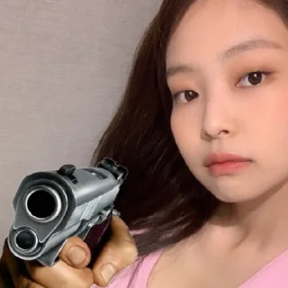 🔫 emoji BLACKPINK in your area Telegram sticker 7 of 60