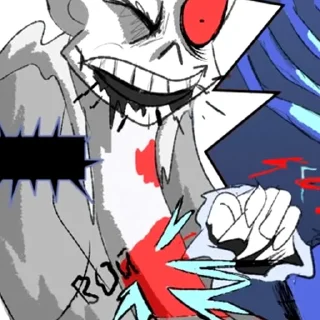 💊 .🪚horror sans🪚. @kirkland4kiki, Telegram sticker 12 of 33