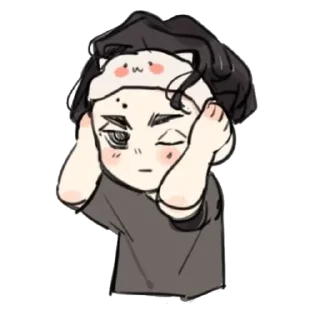 Sticker from Sakusa