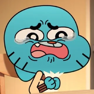 😭 gumball watterson, Telegram sticker 14 of 29
