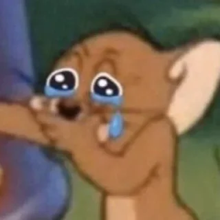 😭 emoji Стандартный диалог Telegram sticker 16 of 64