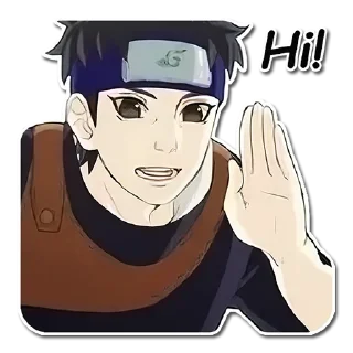 👋 emoji Shisui Uchiha Telegram sticker 16 of 32