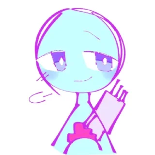 🌟 emoji ★𝓑𝓵𝓾𝓮; !! 𝓫𝔂 @nishiwodexiaomao Telegram sticker 5 of 120
