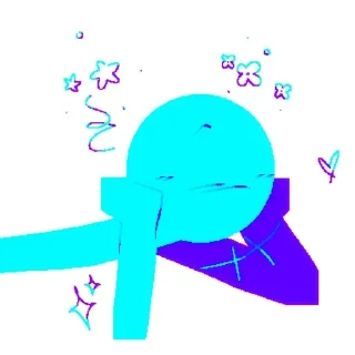 🌟 emoji ★𝓑𝓵𝓾𝓮; !! 𝓫𝔂 @nishiwodexiaomao Telegram sticker 19 of 120
