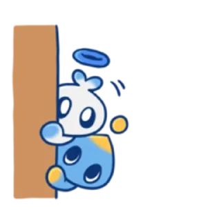 👀 Sonic Cute Emoji UA, Telegram sticker 22 of 40