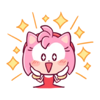 ✨ Sonic Cute Emoji UA, Telegram sticker 14 of 40