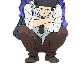 🥰 emoji @anime_stickerr Форма Голоса Telegram sticker 18 of 30