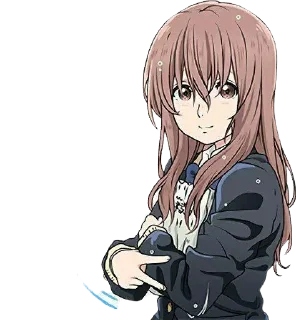 🥰 emoji @anime_stickerr Форма Голоса Telegram sticker 7 of 30