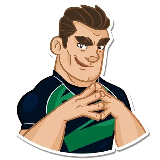 Sticker from RUGGER