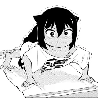 😖 emoji Jahy-sama Telegram sticker 23 of 90
