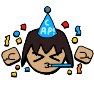 🥳 emoji My pins Telegram sticker 21 of 35