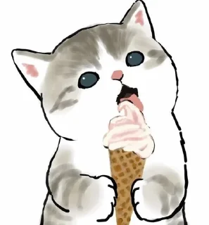 🍦 emoji 💗 Telegram sticker 23 of 35