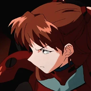 🔮 emoji Asuka Langley @SbornikStickers Telegram sticker 11 of 70