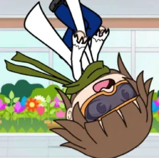 😱 emoji Нога тигра Telegram sticker 6 of 25