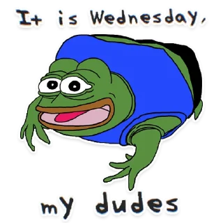 Sticker from WEDNESDAY