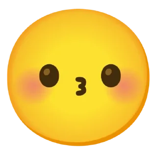 😙 emoji Cute emojimix stickers with 😊 Telegram sticker 12 of 99