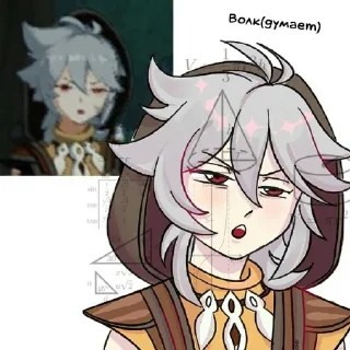 🐺 emoji Razor is 5★ Telegram sticker 9 of 120