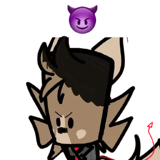 😈 emoji Пукан горит Telegram sticker 11 of 12