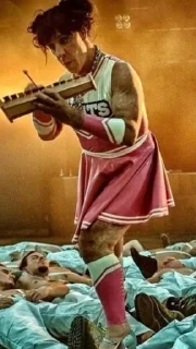 🔫 emoji group rammstein memes)))) Telegram sticker 21 of 40