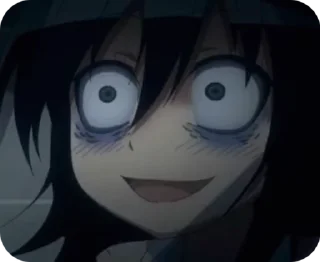 🫣 emoji ~|•{Tomoko}•|~ Telegram sticker 13 of 20