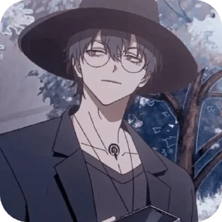 🔳 emoji Лю Сяо Telegram sticker 5 of 13
