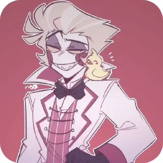 Sticker from БОЛЬШЕ ⇨ @CLOOBHUB ЛЮЦИФЕР ОТЕЛЬ ХАЗБИН LUCIFER ТГ