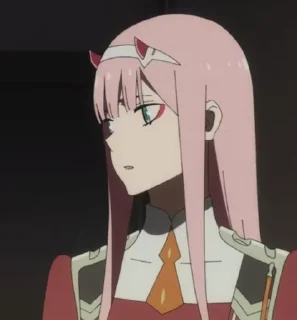 🫤 Zero Two-пак, Telegram sticker 23 of 120