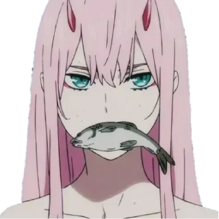 😡 Zero Two-пак, Telegram sticker 6 of 120