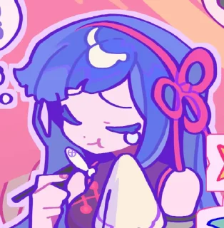 😋 emoji musedashstickers Telegram sticker 8 of 50