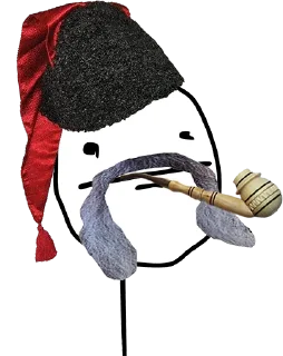 😐 emoji Козаки by @satalwal Telegram sticker 6 of 6