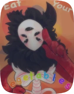 🧏 emoji Рогатое /// мясо (🥩) Telegram sticker 9 of 28