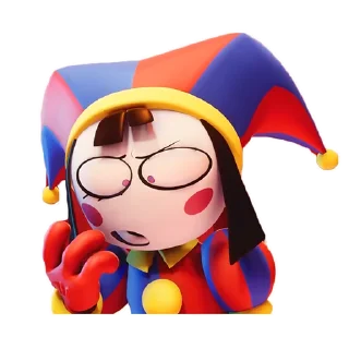 🤔 emoji POMNI Telegram sticker 11 of 67