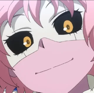 😏 emoji Мина Ашидо 🌸 Telegram sticker 21 of 45