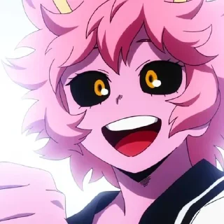 😃 emoji Мина Ашидо 🌸 Telegram sticker 16 of 45